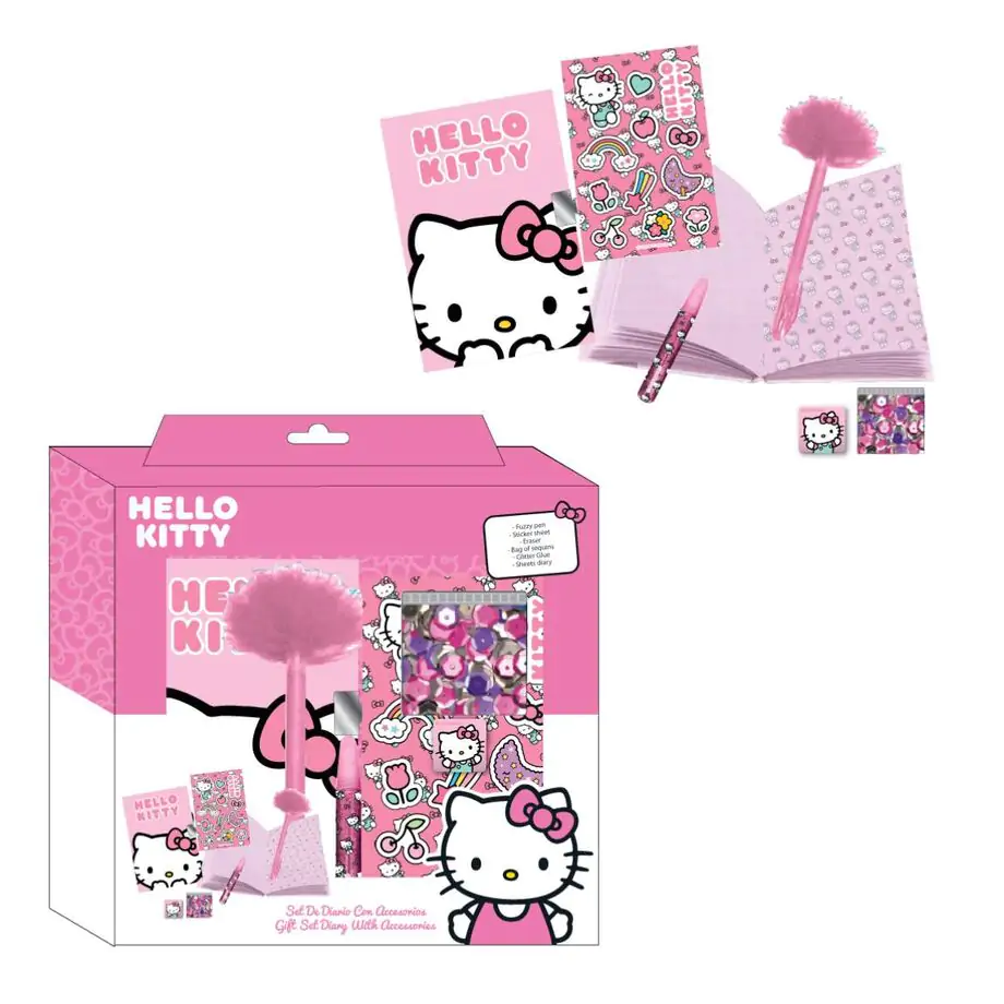 Hello Kitty Set Dnevnika fotografija proizvoda