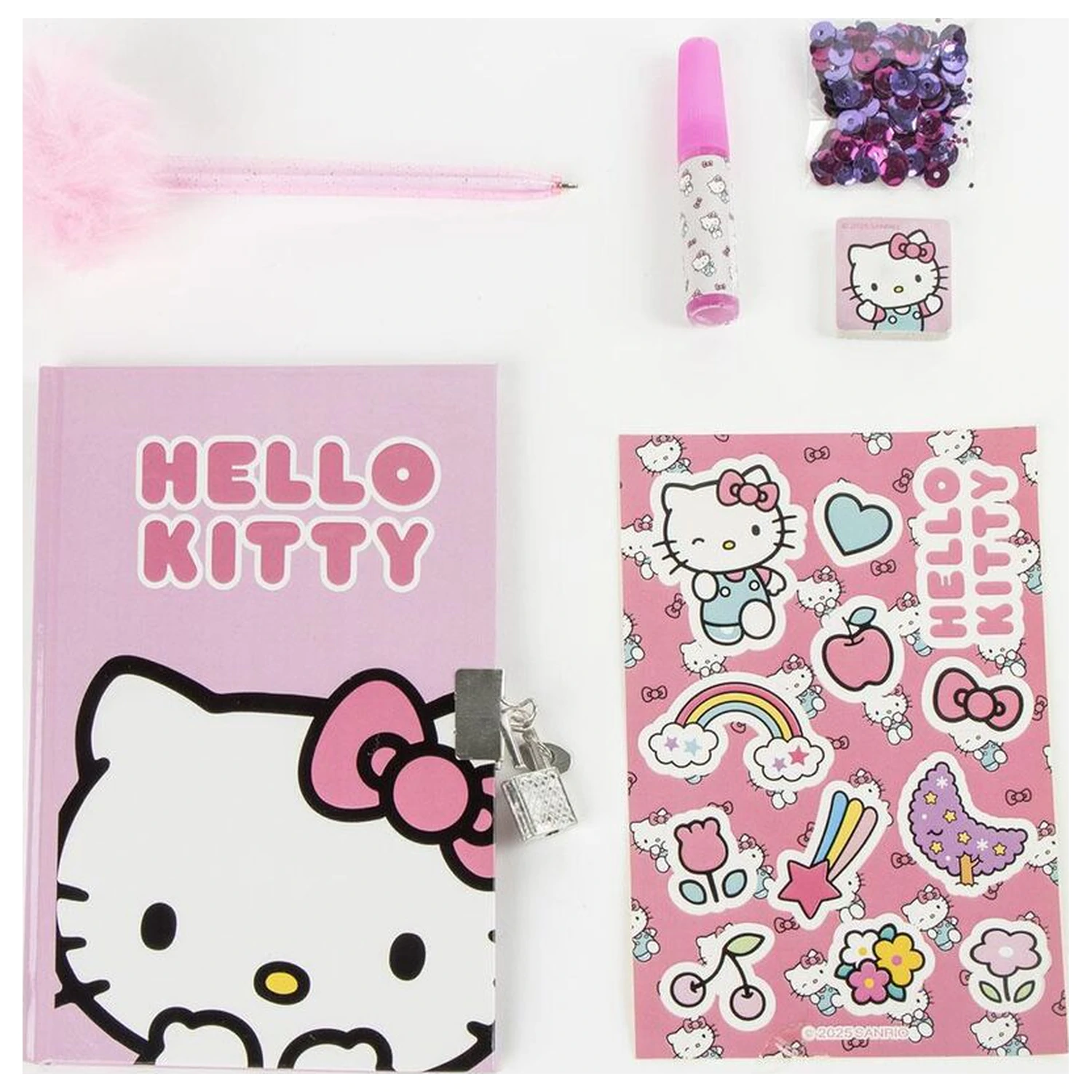 Hello Kitty Set Dnevnika fotografija proizvoda
