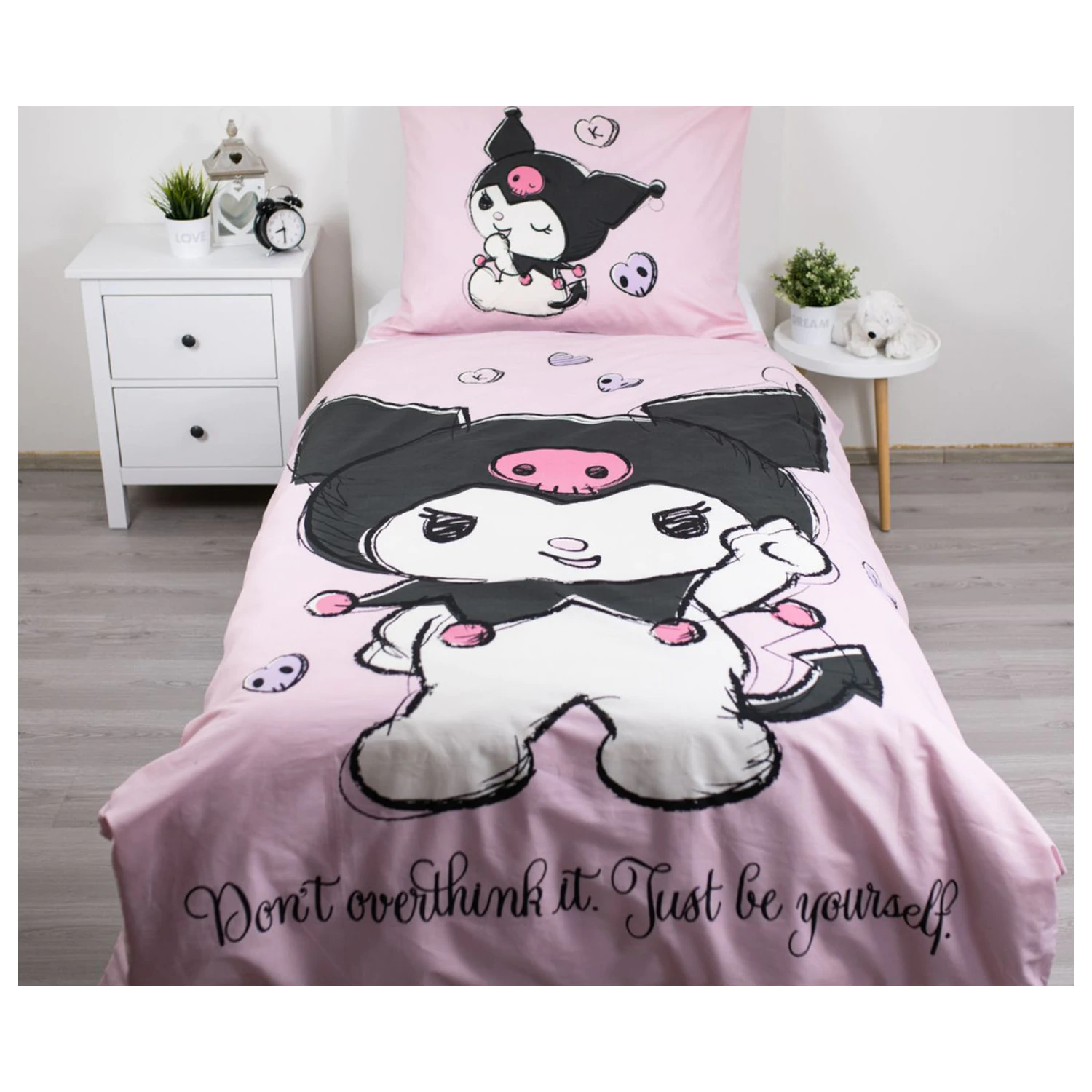 Hello Kitty Kuromi Be Yourself navlaka za poplun fotografija proizvoda