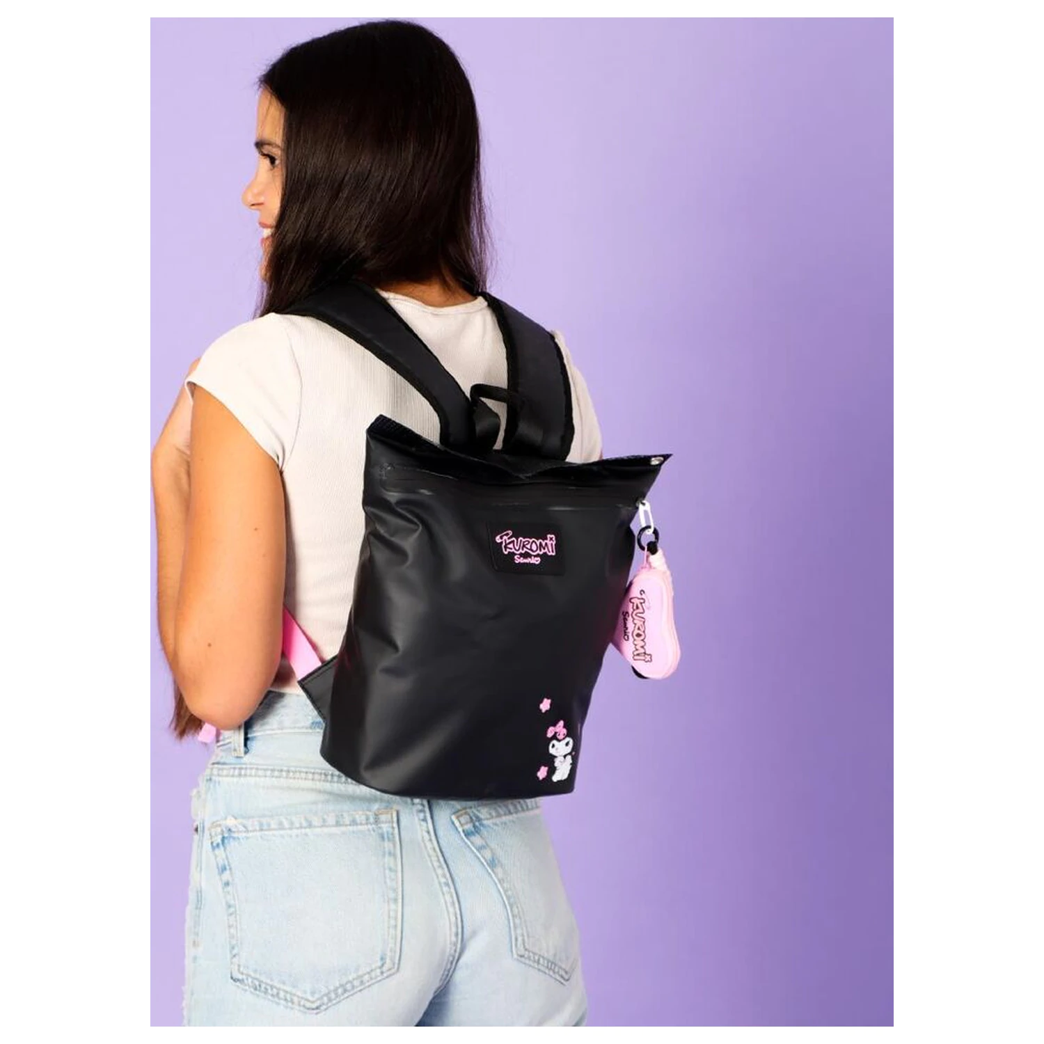 Hello Kitty Kuromi ležerni ruksak 33 cm fotografija proizvoda
