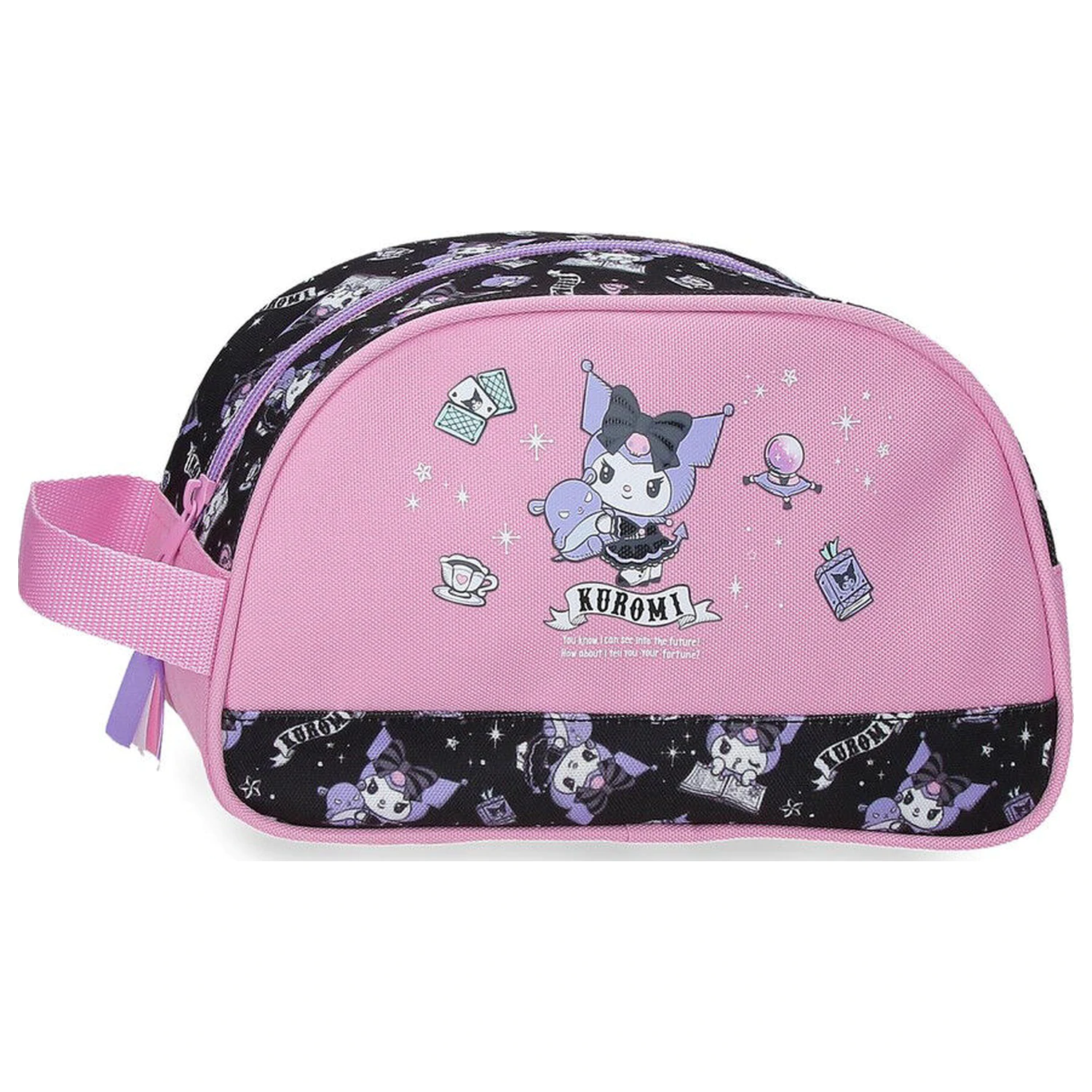 Hello Kitty Kuromi Fortune Telling prilagodljiva kozmetička torbica fotografija proizvoda