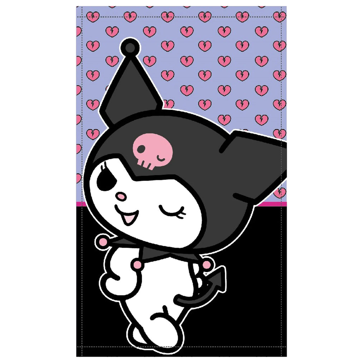 Hello Kitty Kuromi Ručnik za ruke, Ručnik za lice, Ručnik 30x50cm fotografija proizvoda