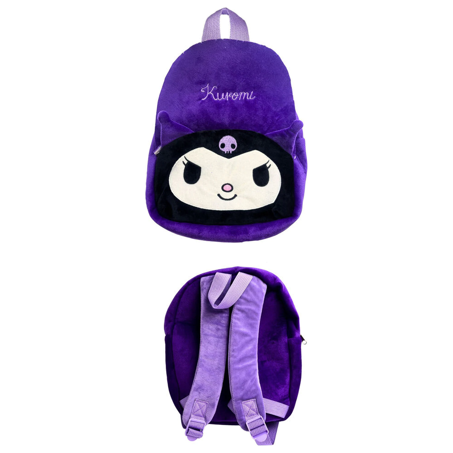 Hello Kitty Kuromi plišani ruksak 30 cm fotografija proizvoda