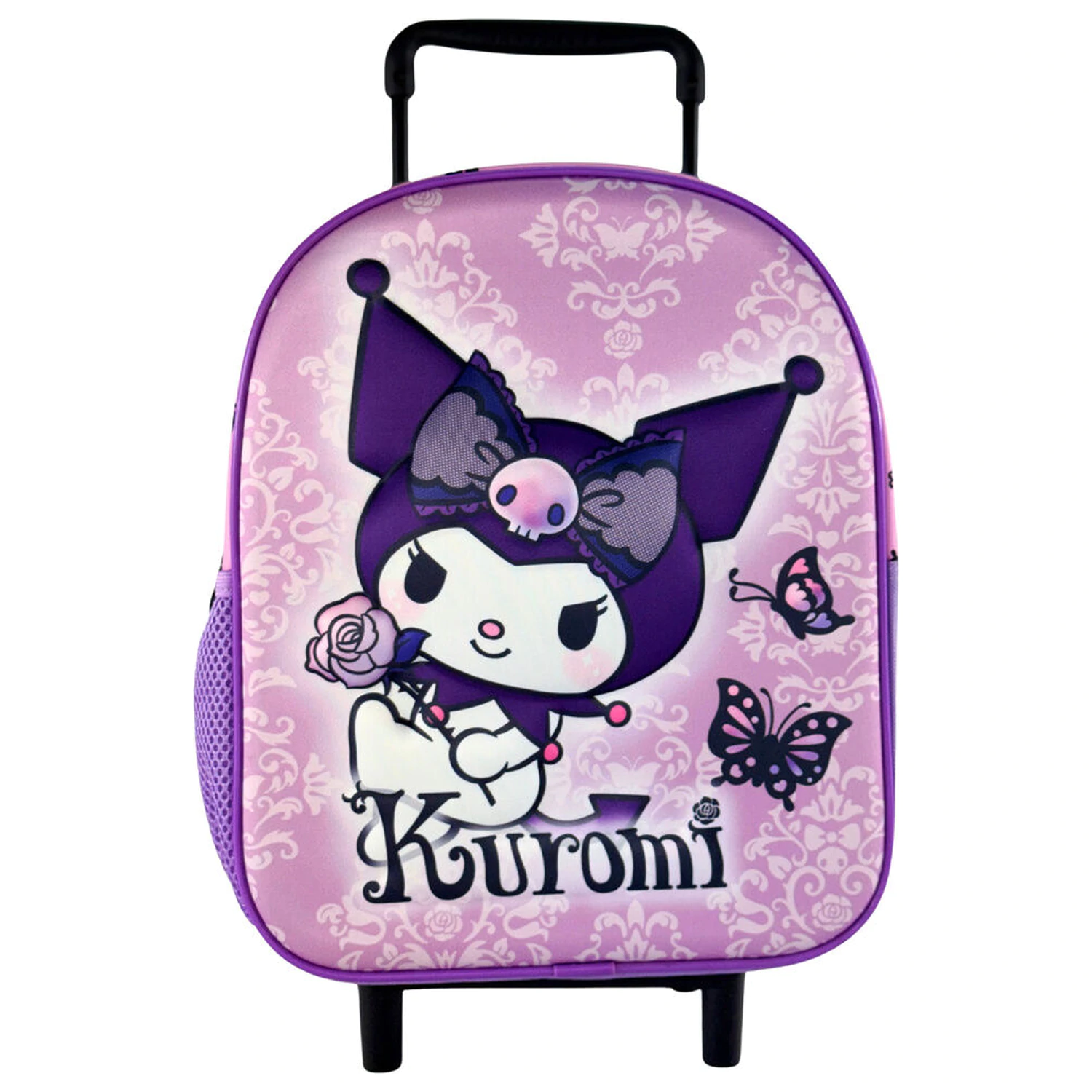 Hello Kitty Kuromi Purple 3D torba na kotačiće 32 cm fotografija proizvoda