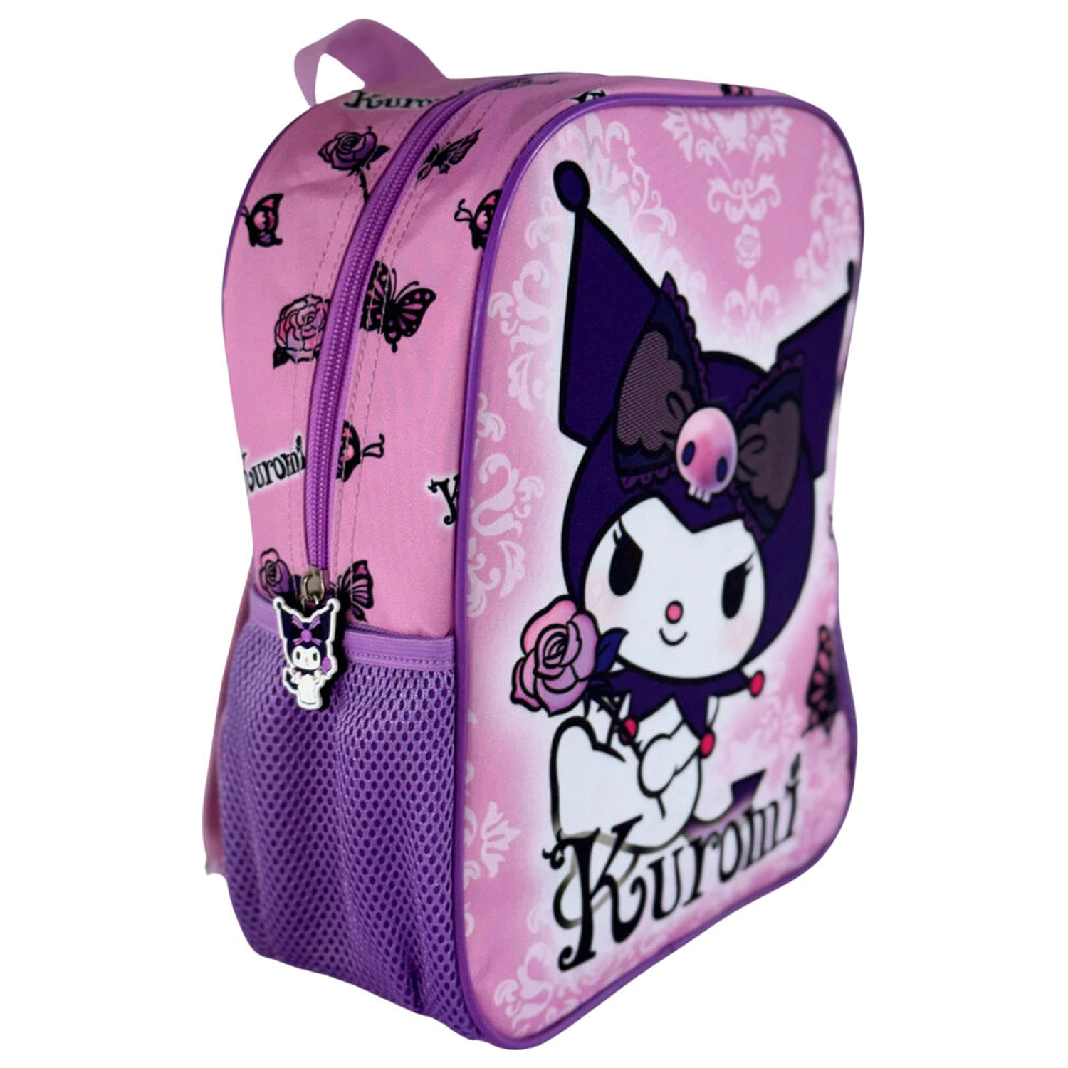 Hello Kitty Kuromi ljubičasti ruksak 30 cm fotografija proizvoda