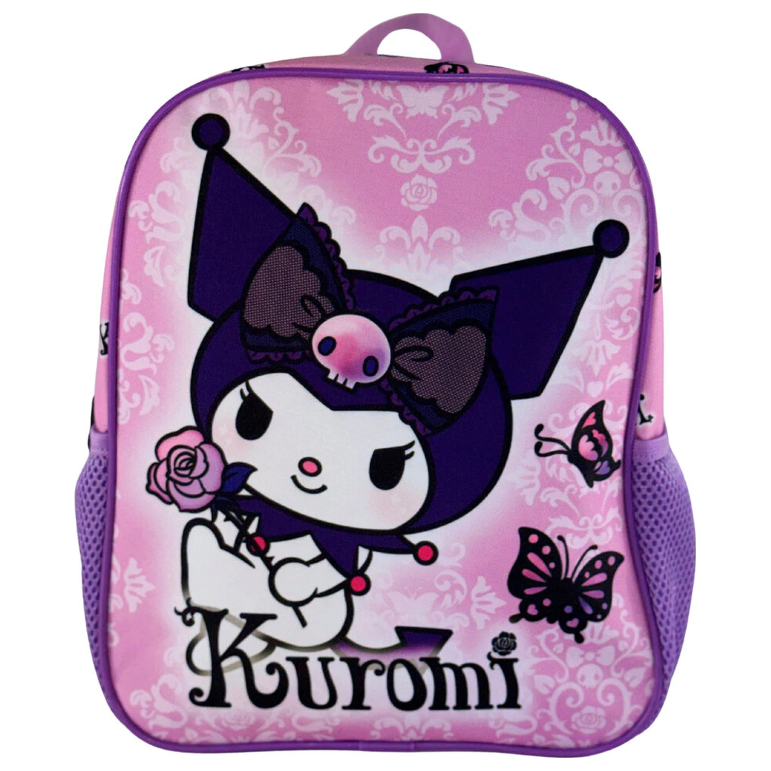 Hello Kitty Kuromi ljubičasti ruksak 30 cm fotografija proizvoda