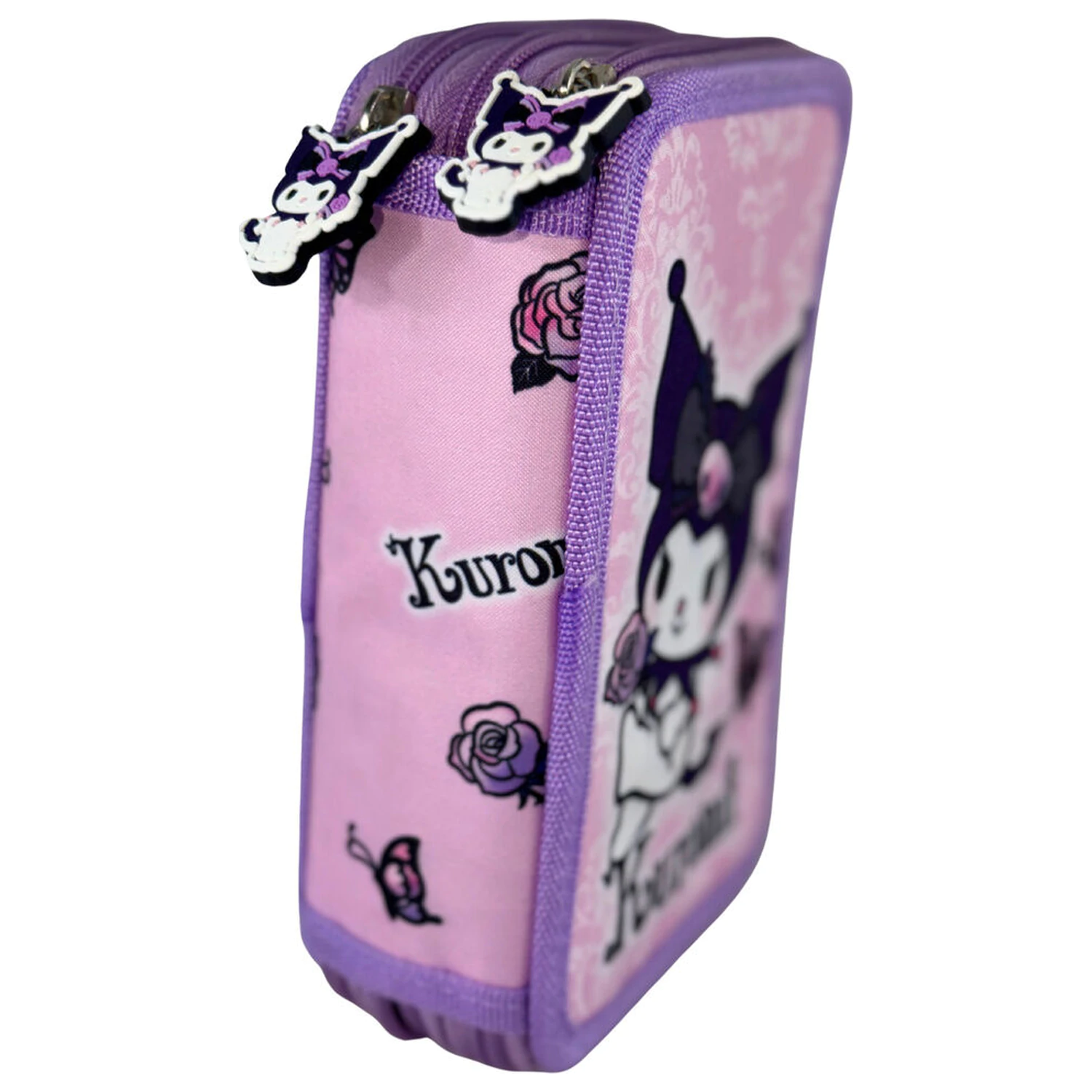 Hello Kitty Kuromi Ljubičasta trostruka pernica fotografija proizvoda