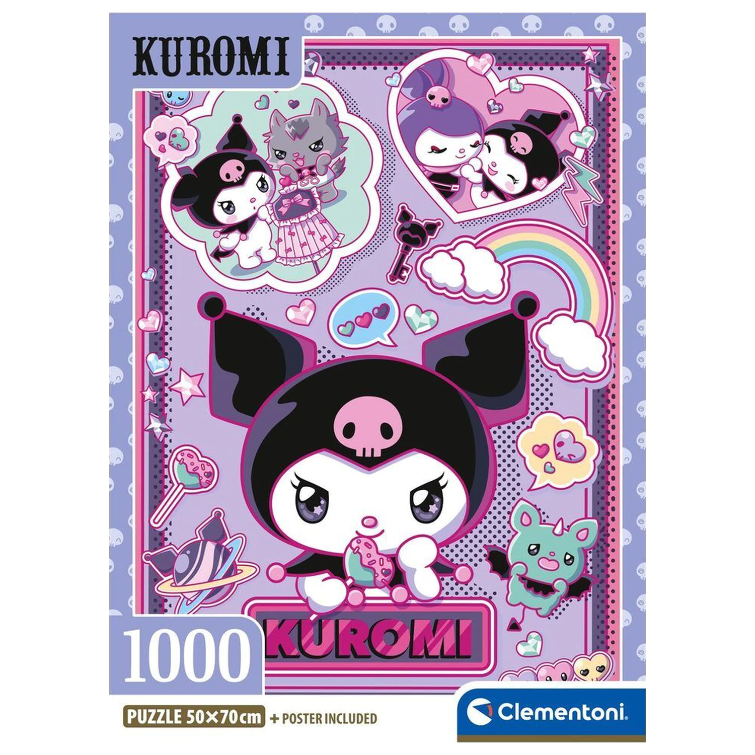 Hello Kitty Kuromi puzzle od 1000 komada fotografija proizvoda