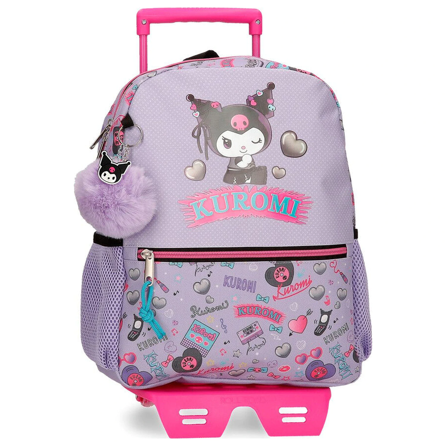 Hello Kitty Kuromi Retropop torba na kotačima 33cm fotografija proizvoda