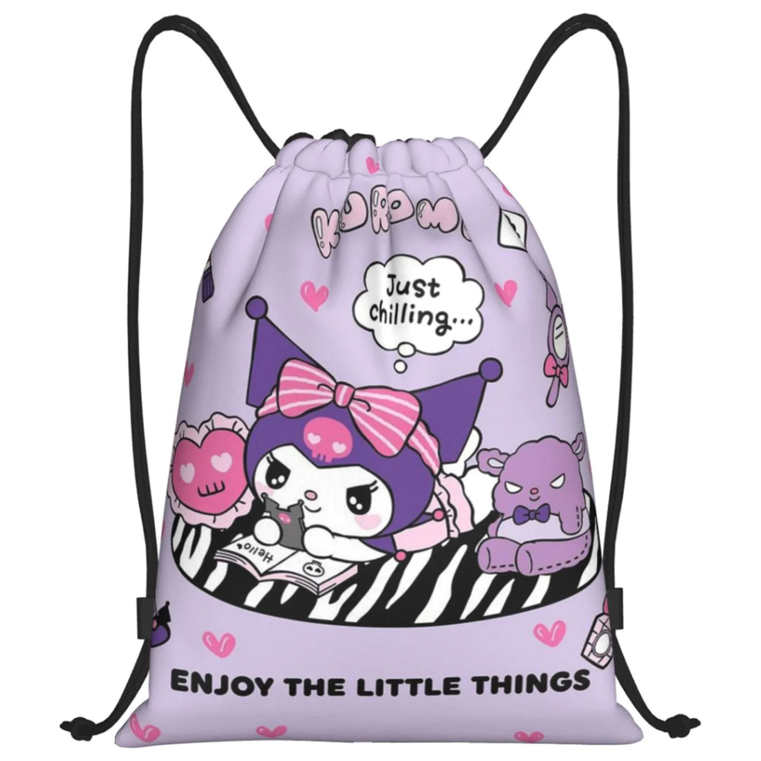 Hello Kitty Kuromi sportska torba, torba za teretanu 40 cm fotografija proizvoda