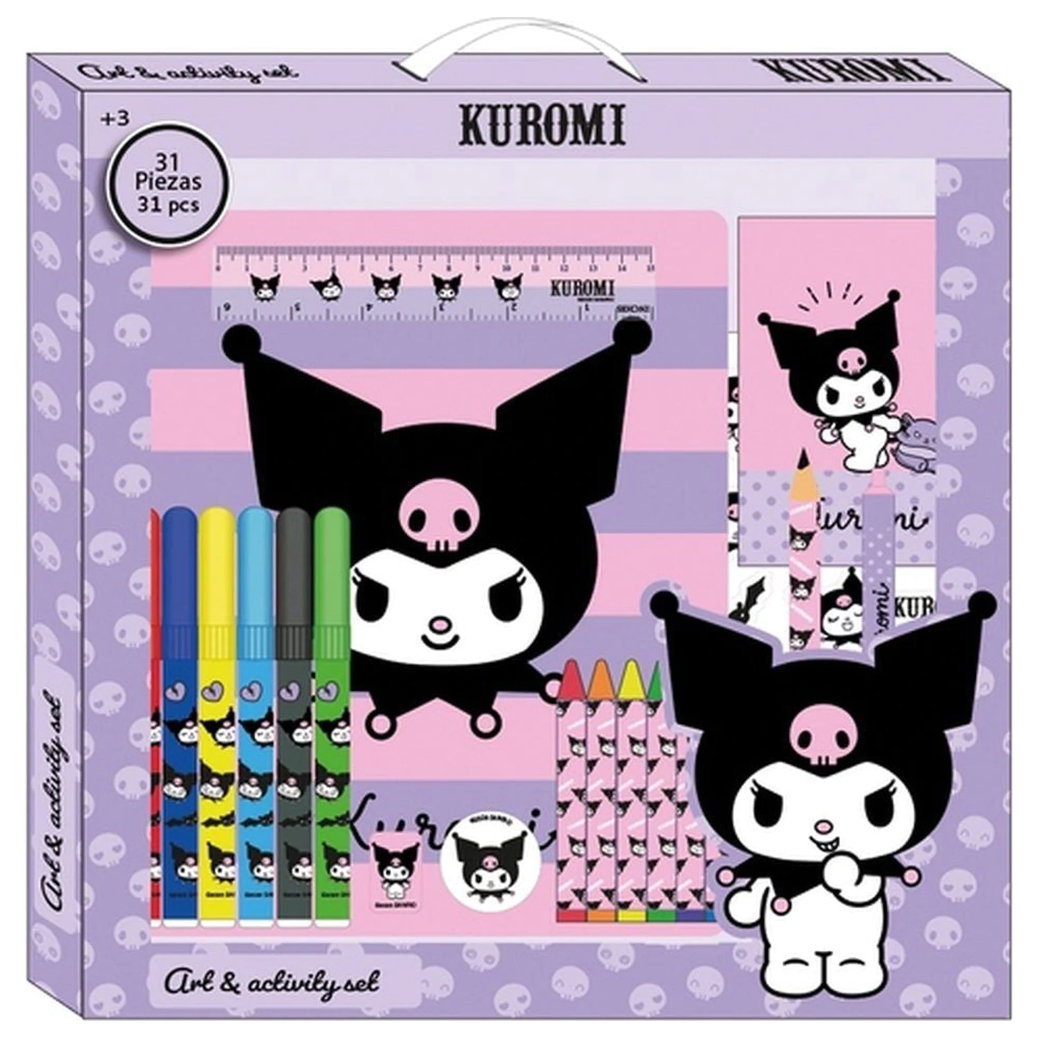 Hello Kitty Kuromi set aktivnosti 31 komad fotografija proizvoda