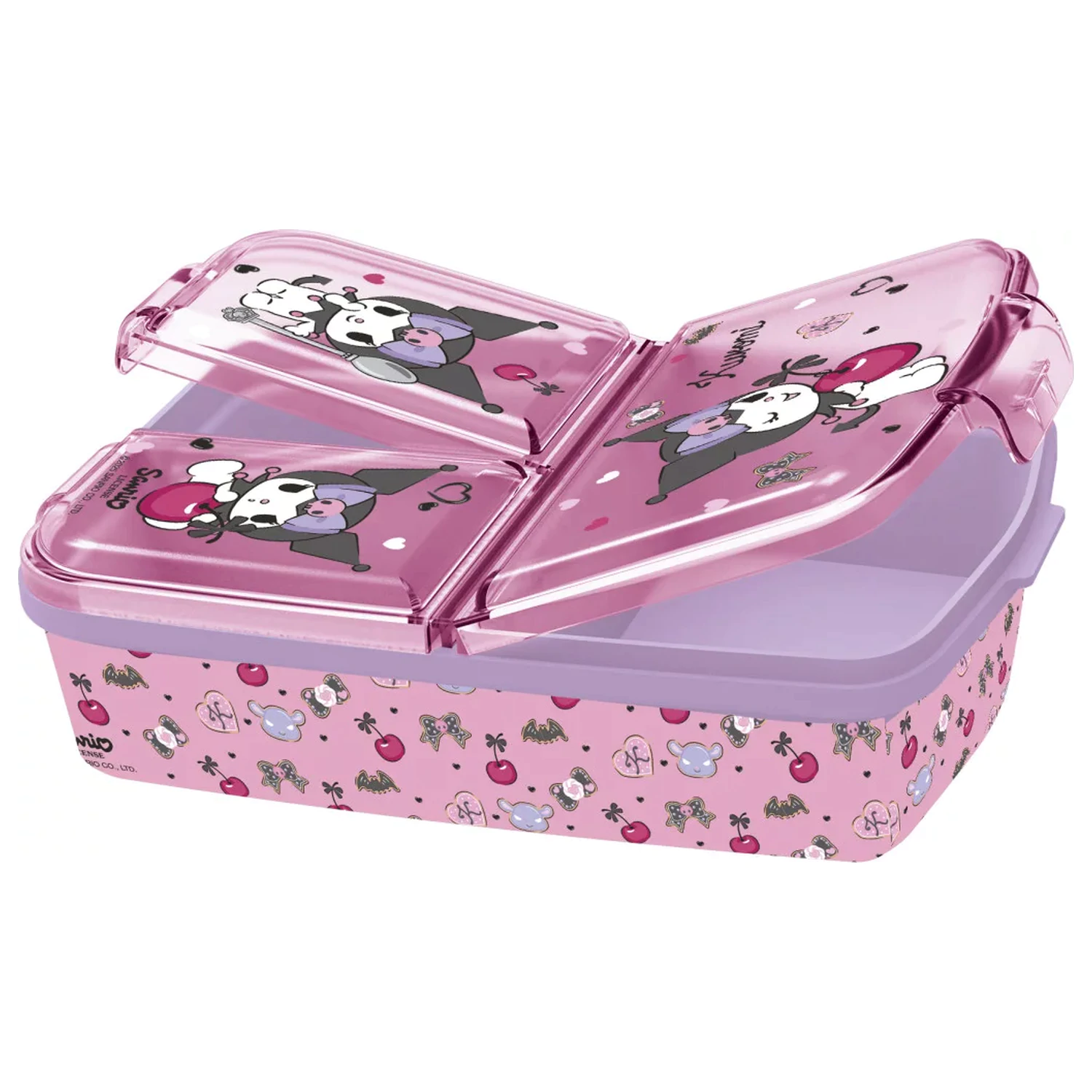 Hello Kitty Kuromi Višepretincasta kutija za ručak, kutija za sendviče fotografija proizvoda