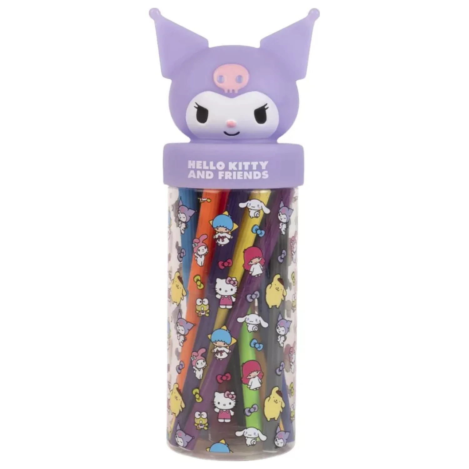 Hello Kitty Kuromi 18-dijelni set flomastera u 3D stalku fotografija proizvoda