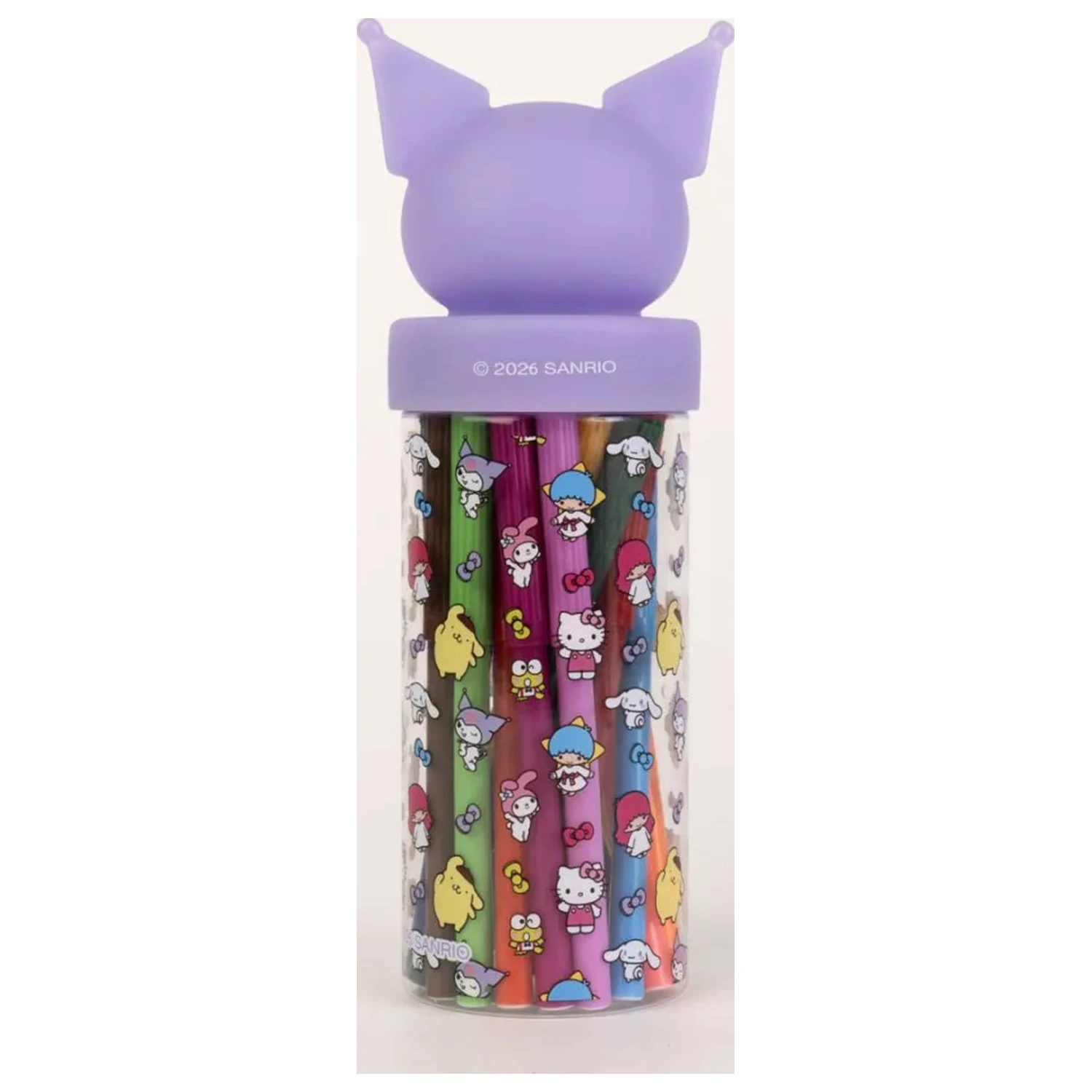 Hello Kitty Kuromi 18-dijelni set flomastera u 3D stalku fotografija proizvoda