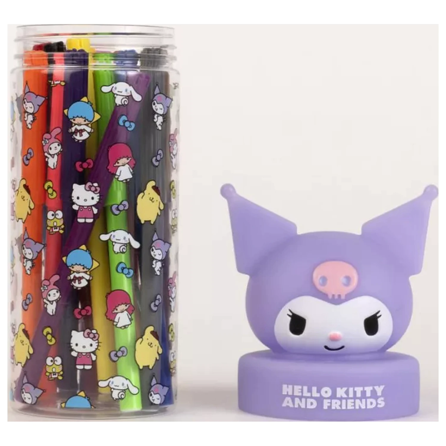 Hello Kitty Kuromi 18-dijelni set flomastera u 3D stalku fotografija proizvoda