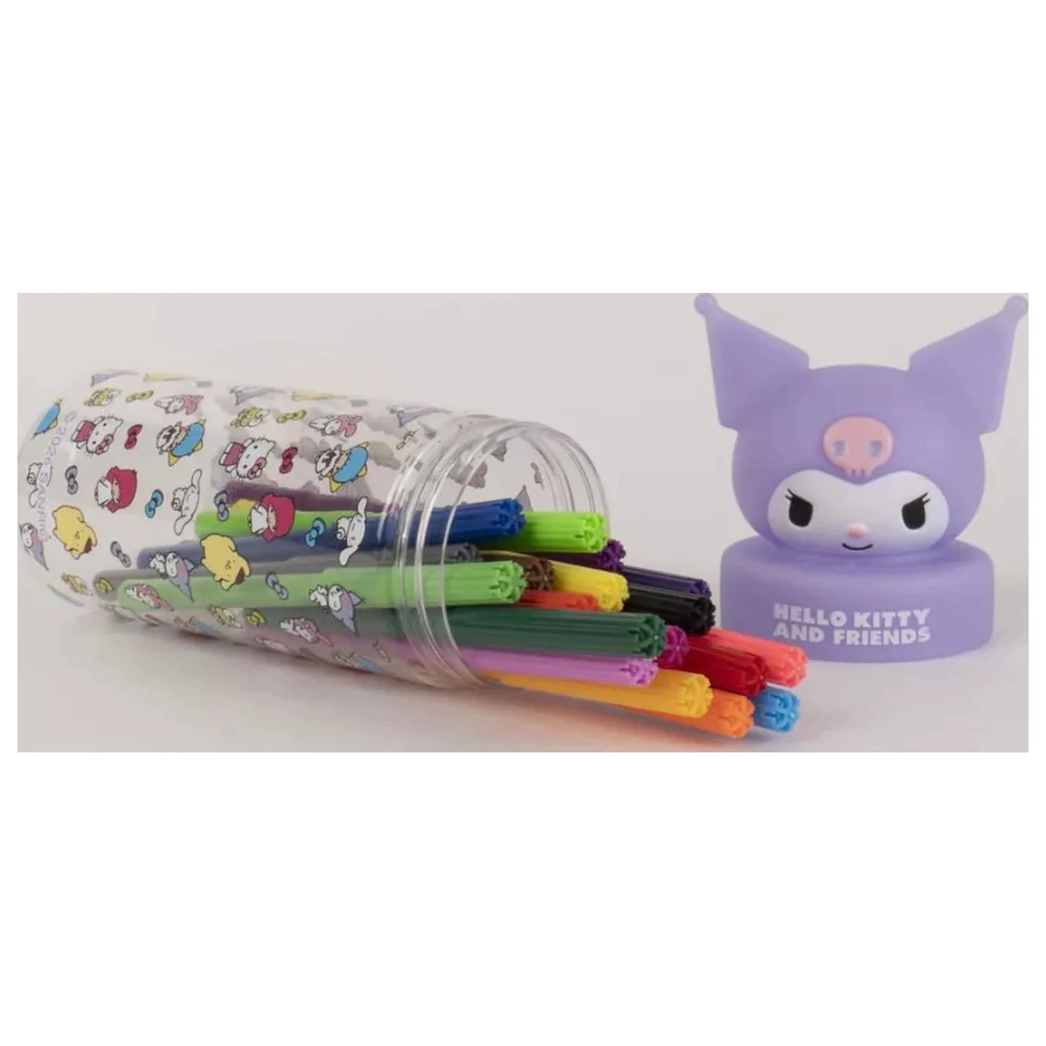 Hello Kitty Kuromi 18-dijelni set flomastera u 3D stalku fotografija proizvoda