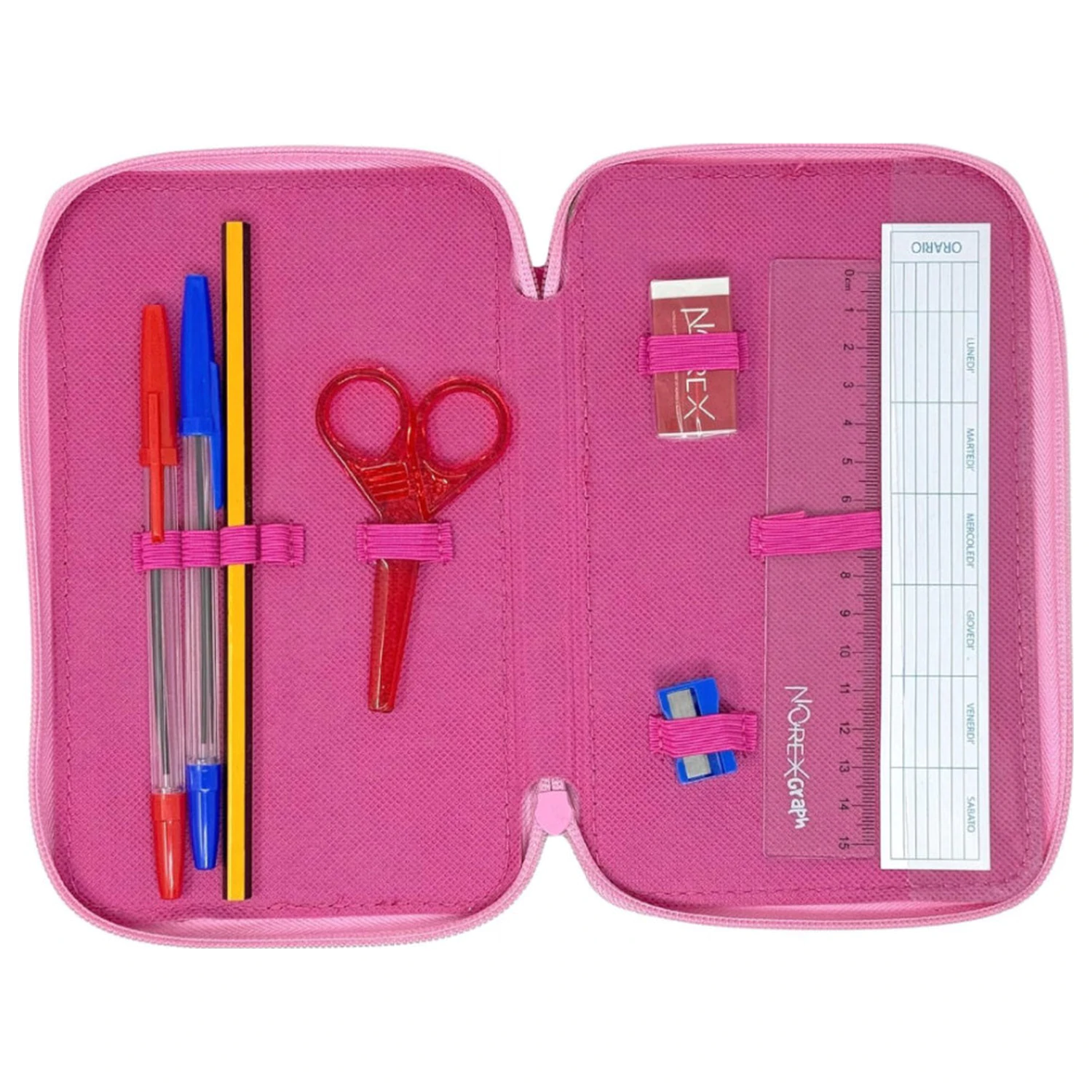 Hello Kitty Kuromi punjena pernica na 3 kata fotografija proizvoda