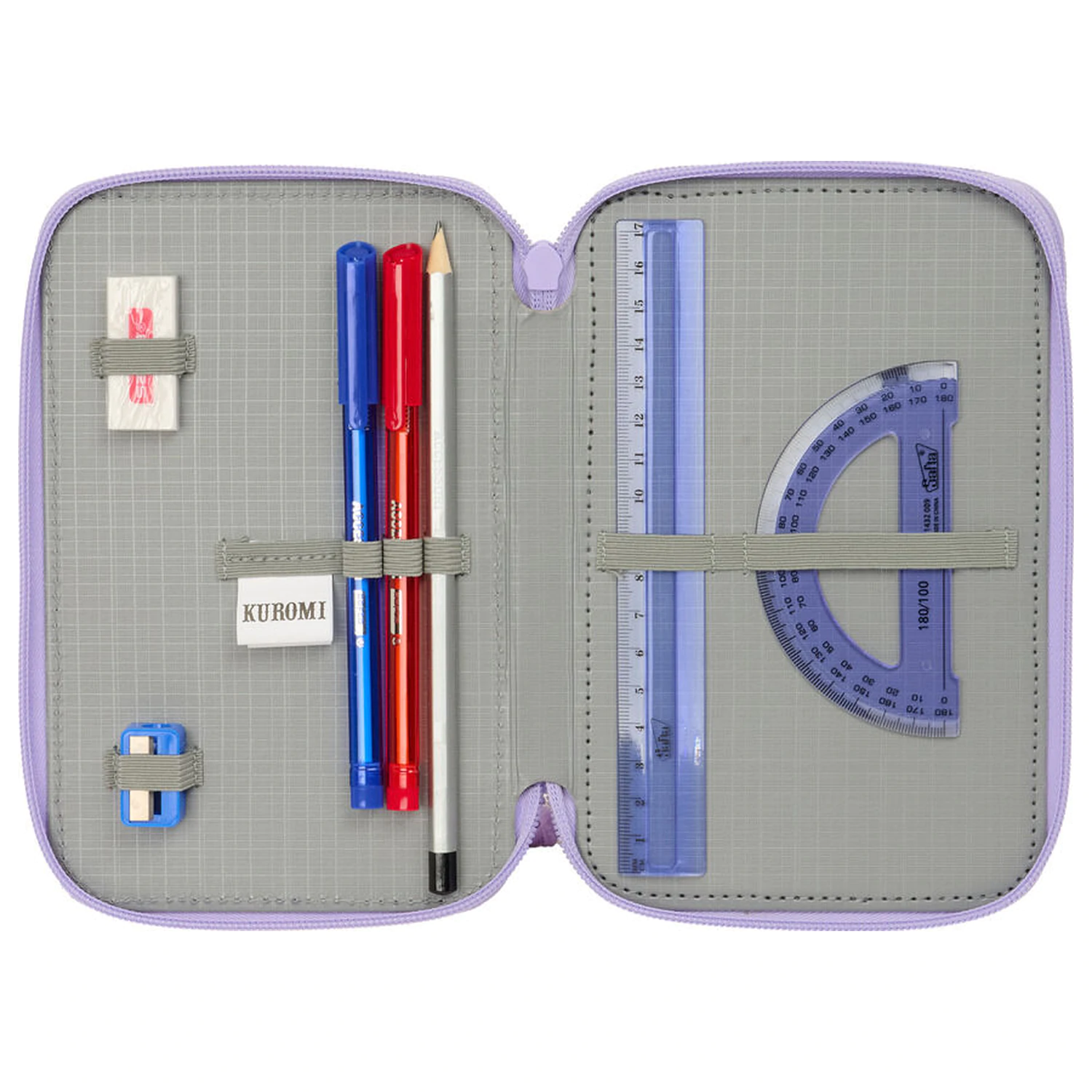 Hello Kitty Kuromi trostruka pernica 37 kom fotografija proizvoda