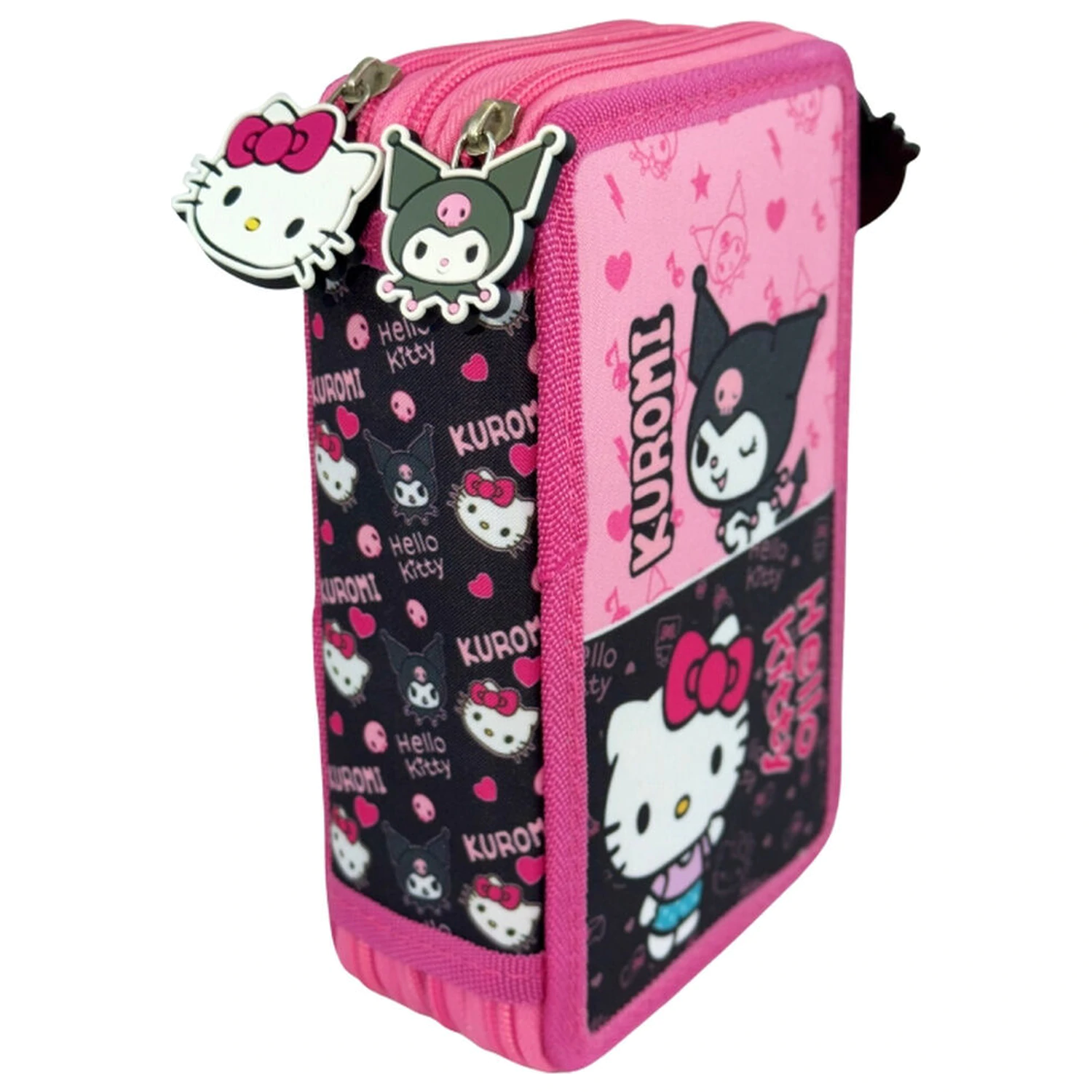 Hello Kitty & Kuromi trostruka pernica fotografija proizvoda
