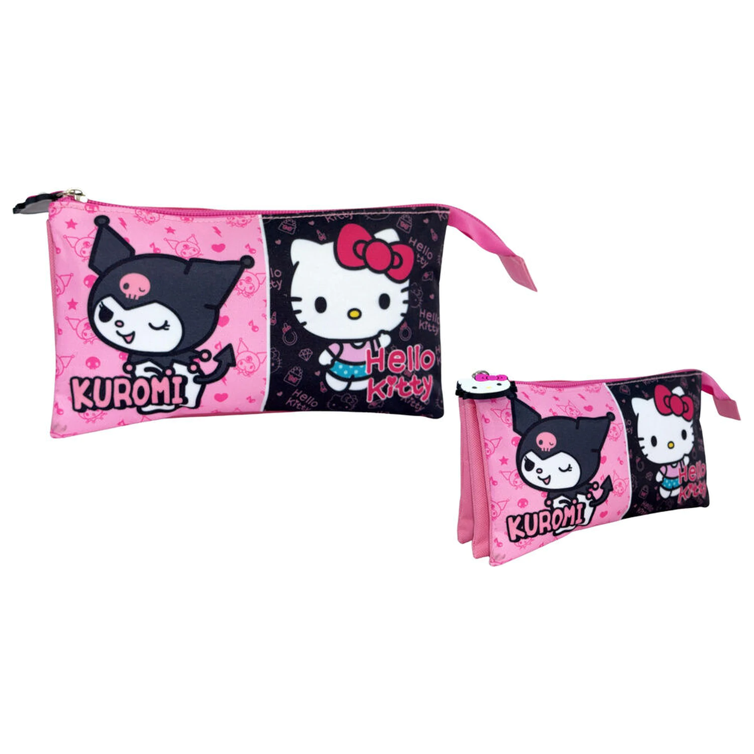 Hello Kitty & Kuromi trostruka pernica fotografija proizvoda