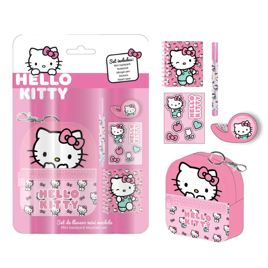 Hello Kitty Stationery mini set ruksaka fotografija proizvoda