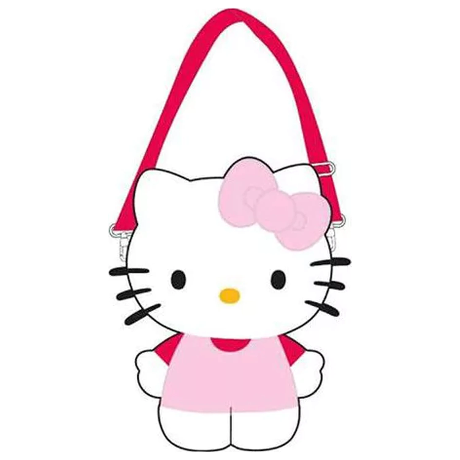 Hello Kitty ružičasta torba za rame, crossbody torba 30 cm fotografija proizvoda