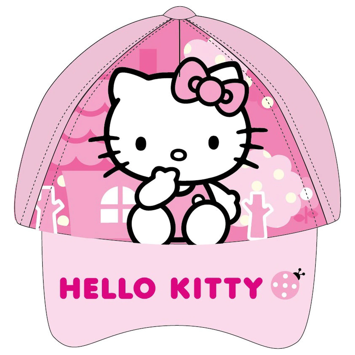 Hello Kitty Pink Town dječja kapa za bejzbol 53 cm fotografija proizvoda