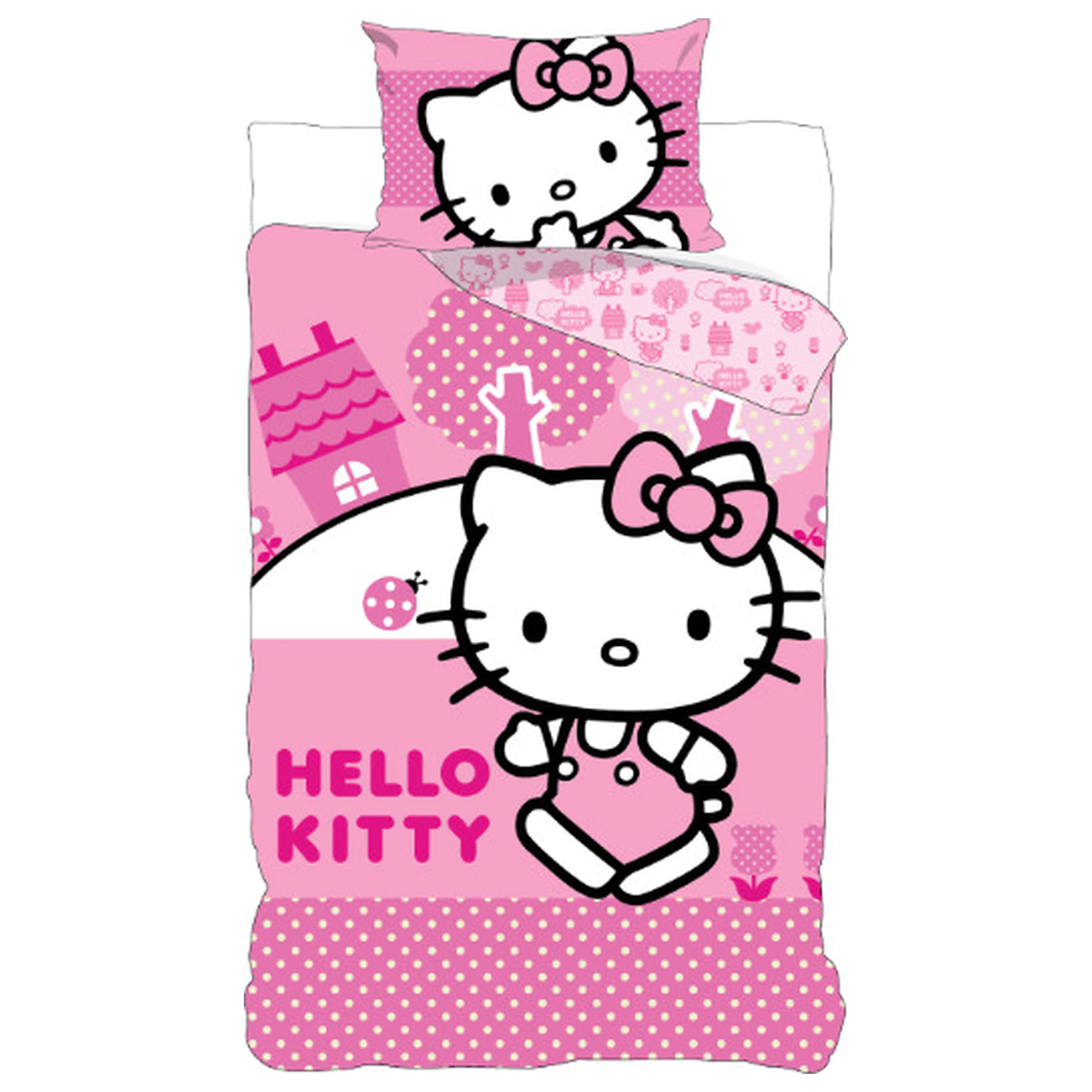 Hello Kitty Pink World navlaka za poplun fotografija proizvoda