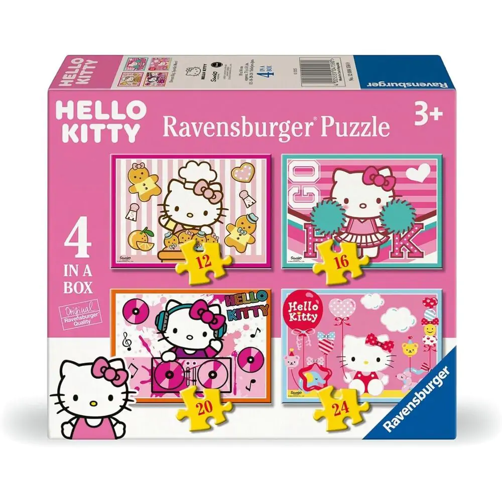 Hello Kitty puzzle 12-16-20-24 kom fotografija proizvoda