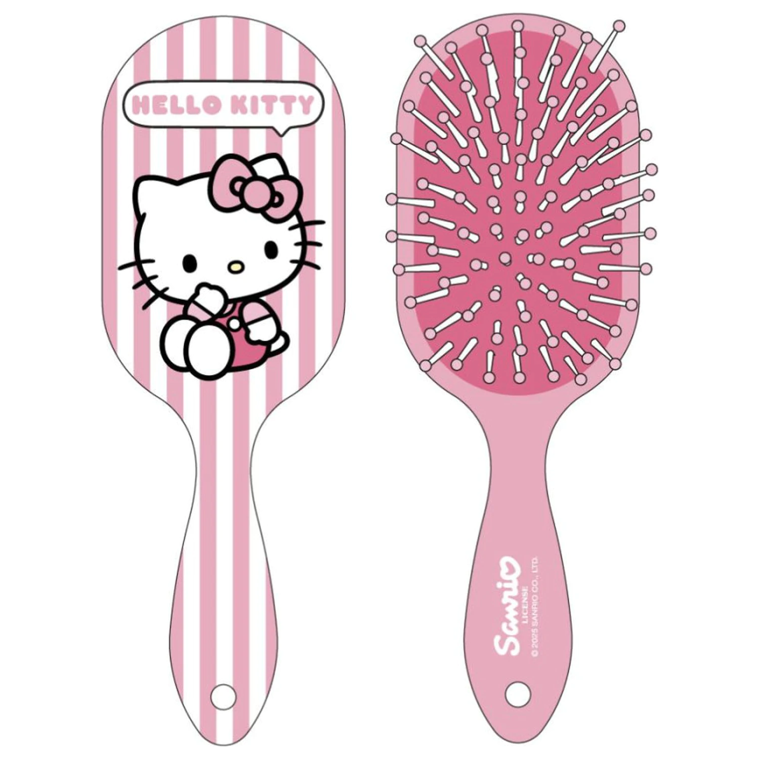 Hello Kitty Stripes Četka za kosu, Češalj 20 cm fotografija proizvoda