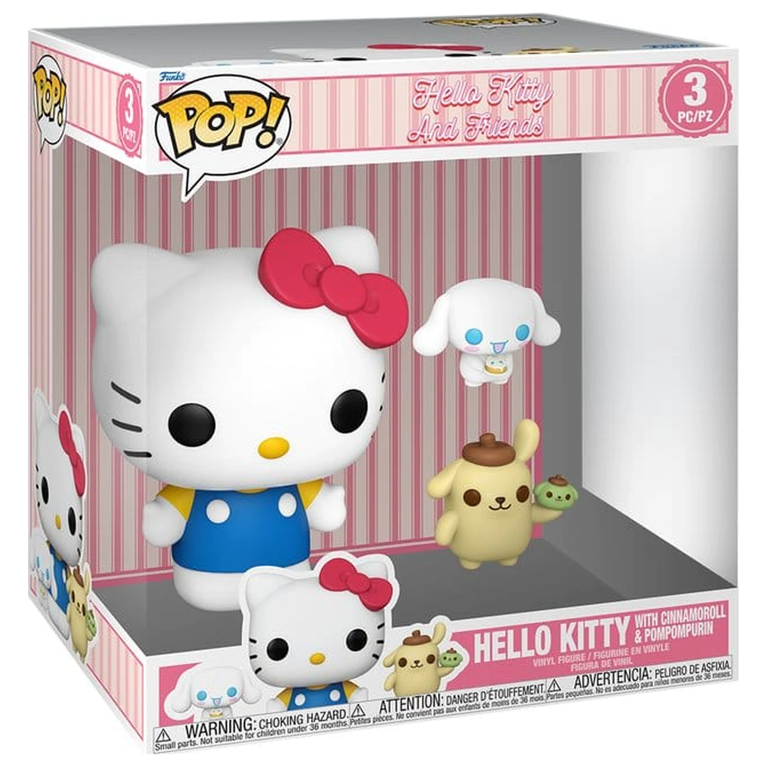 Hello Kitty Super Sized Jumbo Funko POP! Vinilna figura Paket od 3 komada 25 cm fotografija proizvoda