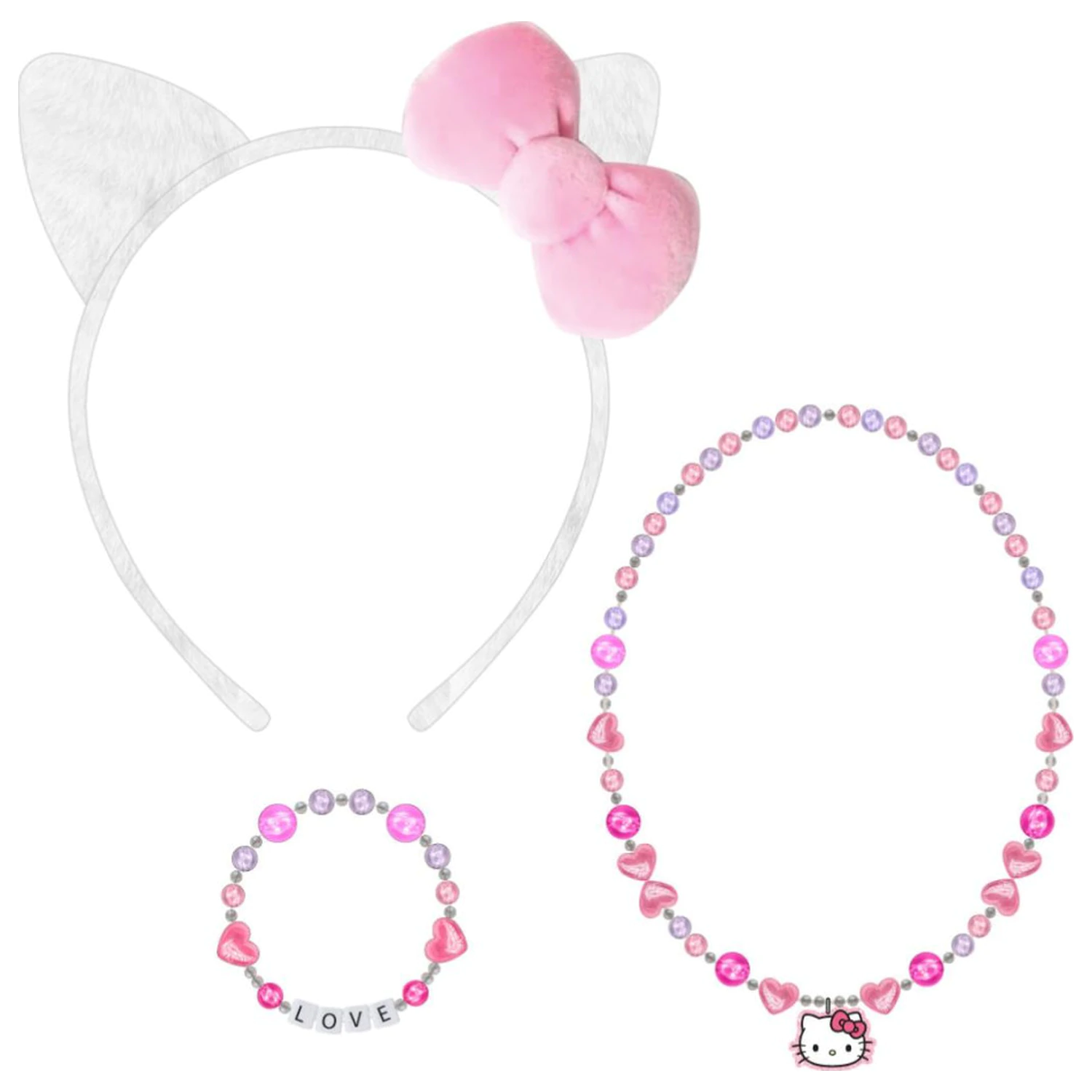 Hello Kitty Slatki nakit i set traka za glavu fotografija proizvoda