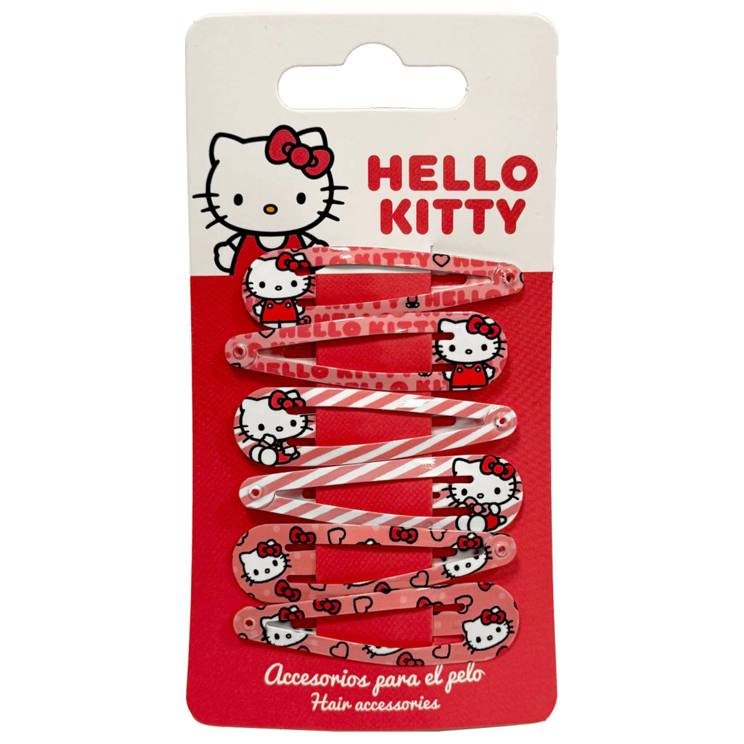 Hello Kitty Slatki set kopči za kosu 6 komada fotografija proizvoda