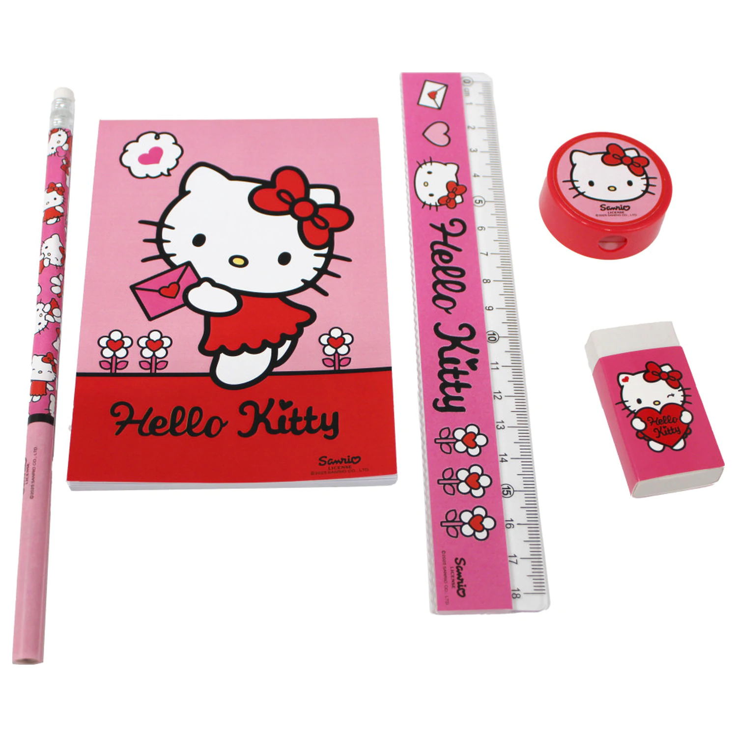 Hello Kitty Sweetheart Set pribora 5 dijelova fotografija proizvoda