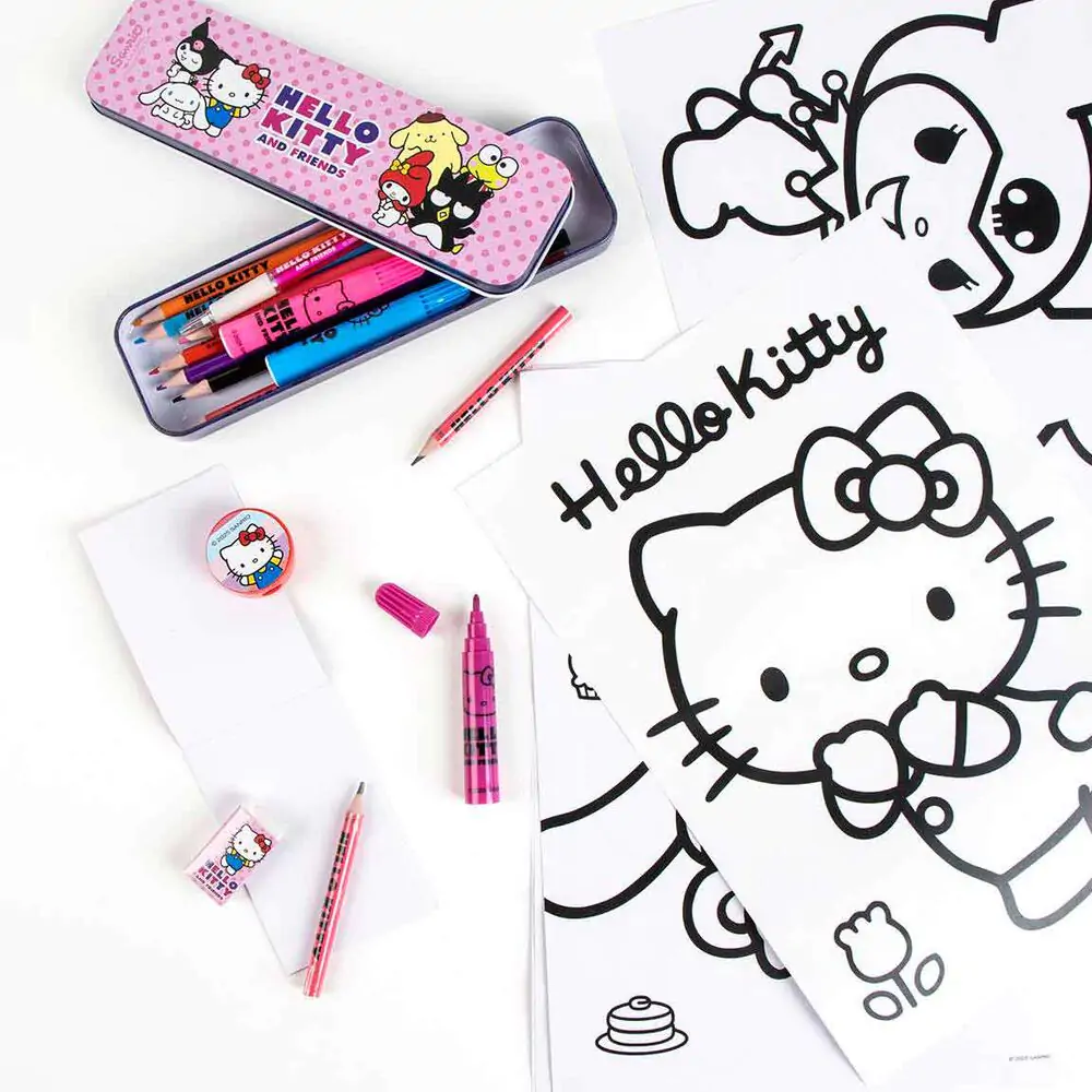 Hello Kitty bojanka set pribora za pisanje fotografija proizvoda