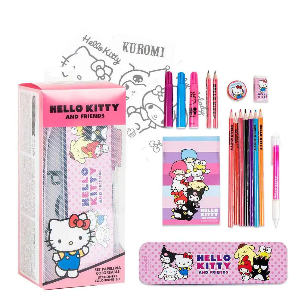Hello Kitty bojanka set pribora za pisanje fotografija proizvoda