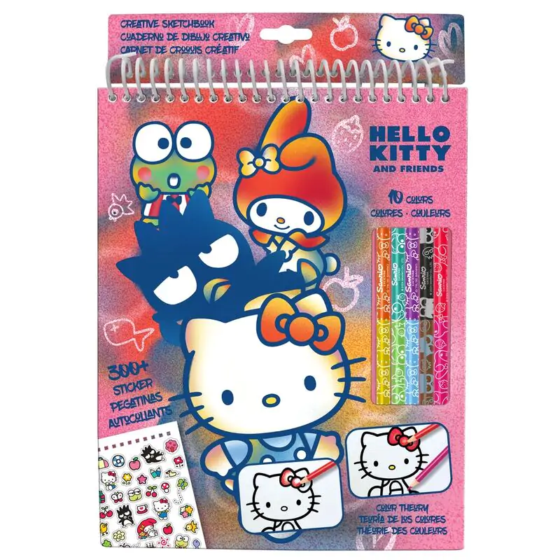 Hello Kitty set bojica s olovkama fotografija proizvoda