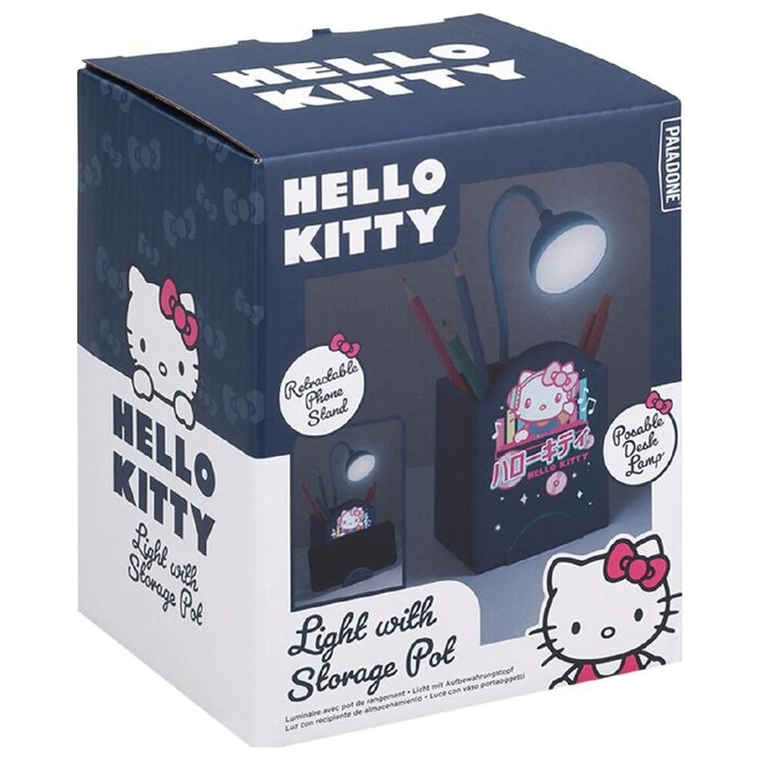 Hello Kitty posuda za pohranu i svjetiljka fotografija proizvoda
