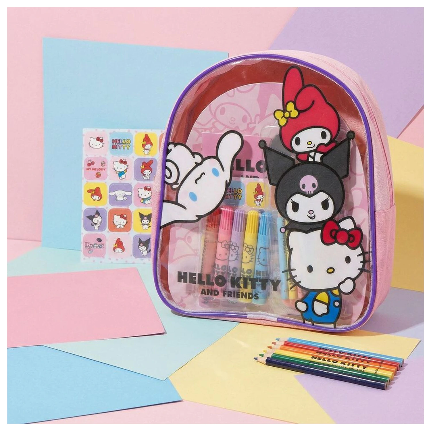 Hello Kitty ruksak set pribora fotografija proizvoda