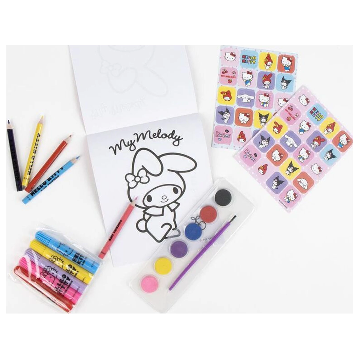 Hello Kitty ruksak set pribora fotografija proizvoda