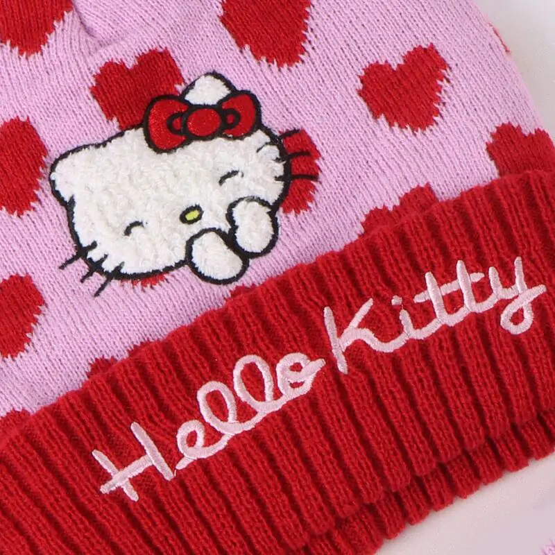Hello Kitty zimski set snood kape i rukavica fotografija proizvoda