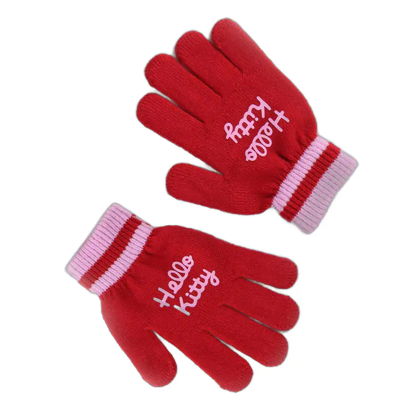 Hello Kitty zimski set snood kape i rukavica fotografija proizvoda