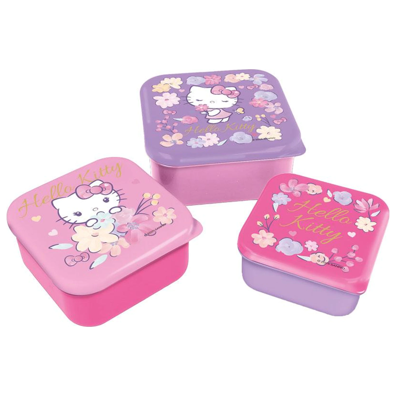 Hello Kitty Kutije za užinu 3 kom. fotografija proizvoda