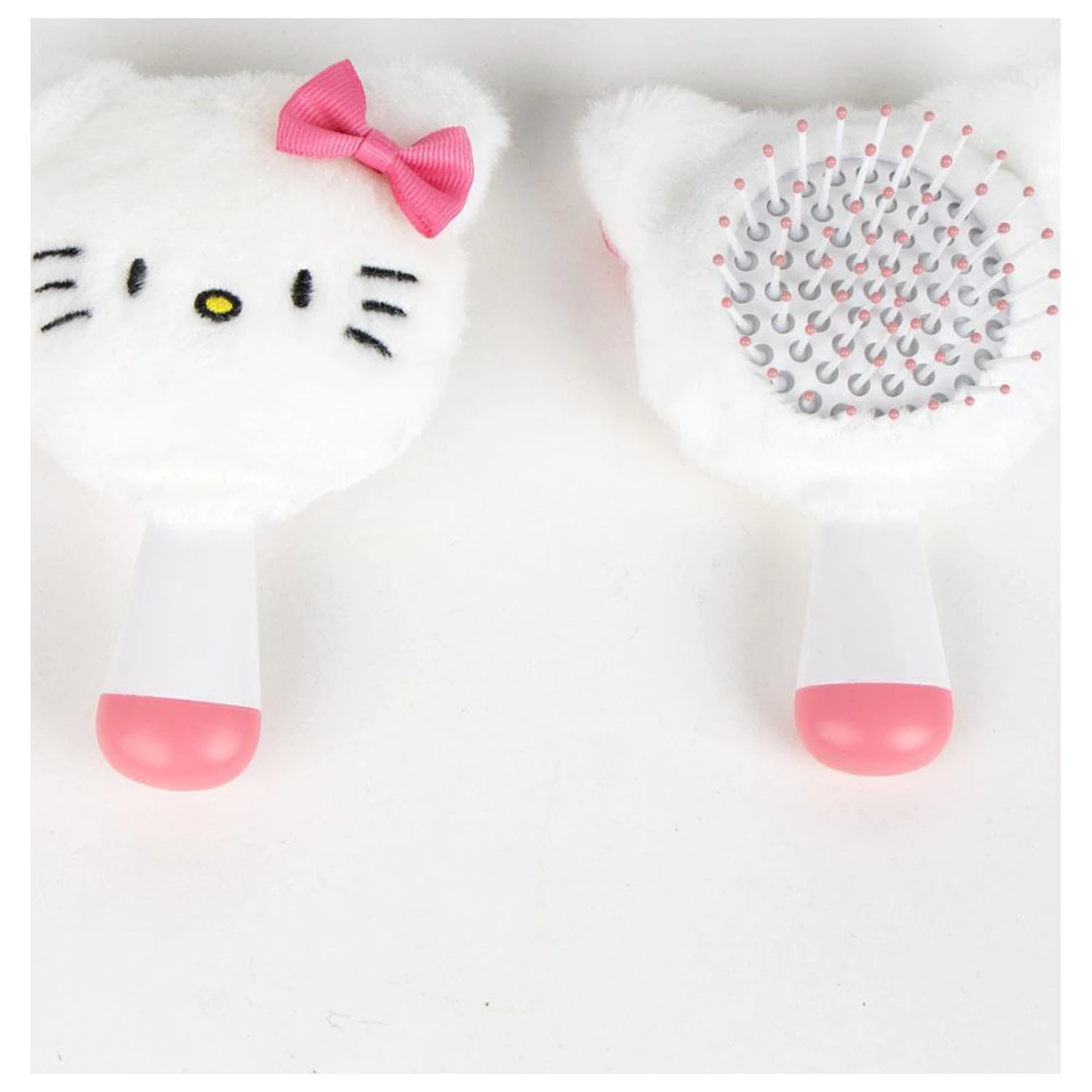 Hello Kitty White mini plišana četka za kosu, češalj 13 cm fotografija proizvoda