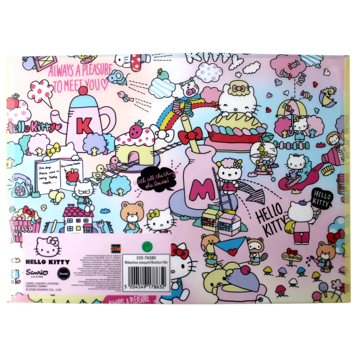 Hello Kitty World A/4 navlaka za dokumente fotografija proizvoda