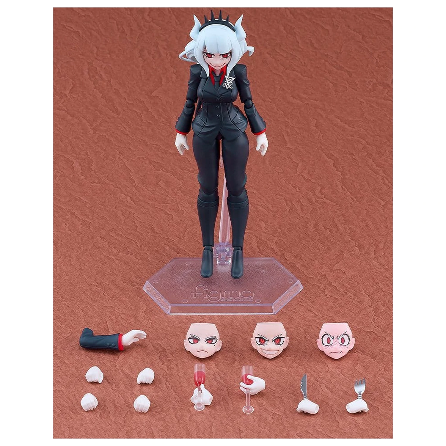 Helltaker Figma akcijska figura Lucifer 15 cm fotografija proizvoda