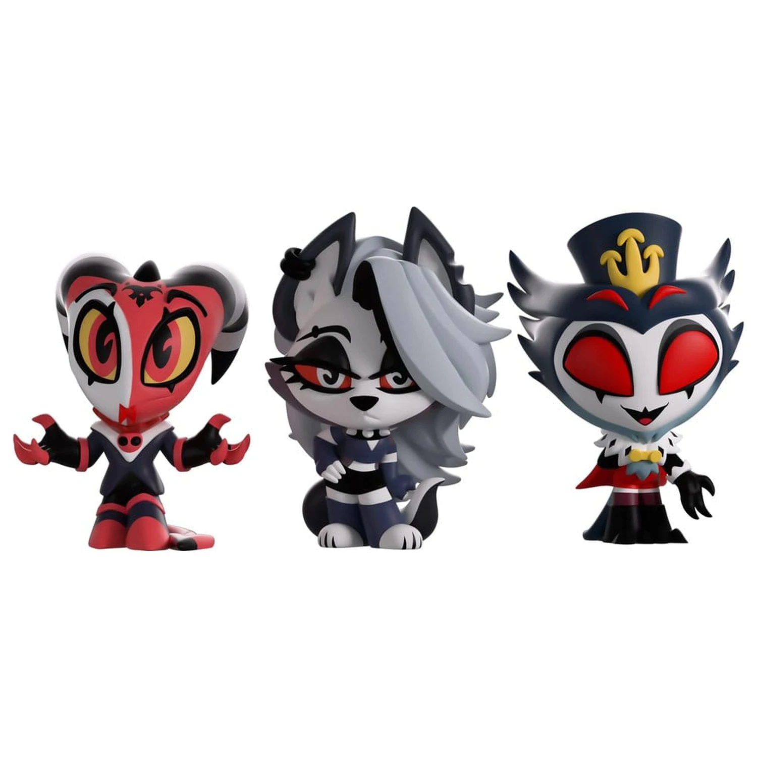 Helluva Boss Mini Tooz Mini figure – pakiranje od 3 – Blitzo, Loona & Stolas fotografija proizvoda