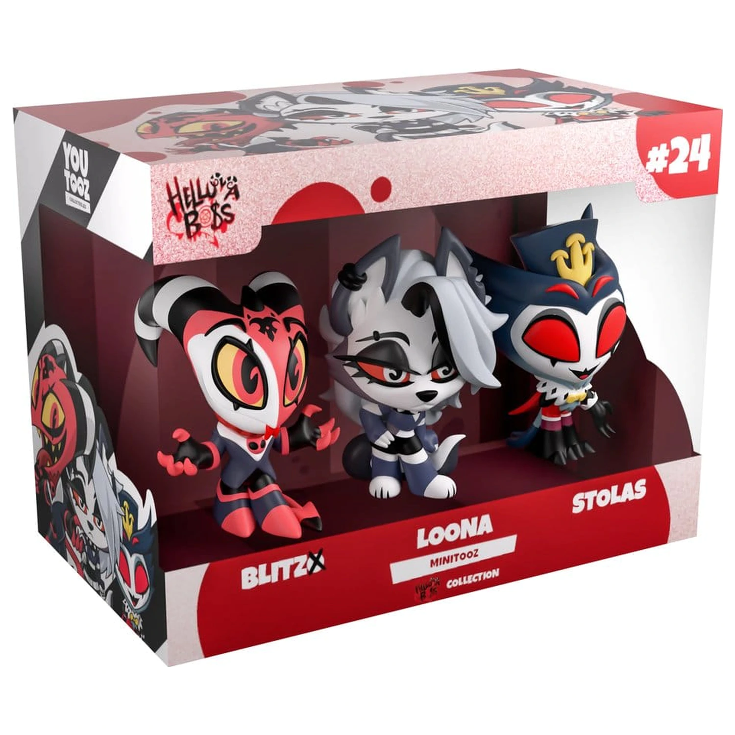 Helluva Boss Mini Tooz Mini figure – pakiranje od 3 – Blitzo, Loona & Stolas fotografija proizvoda