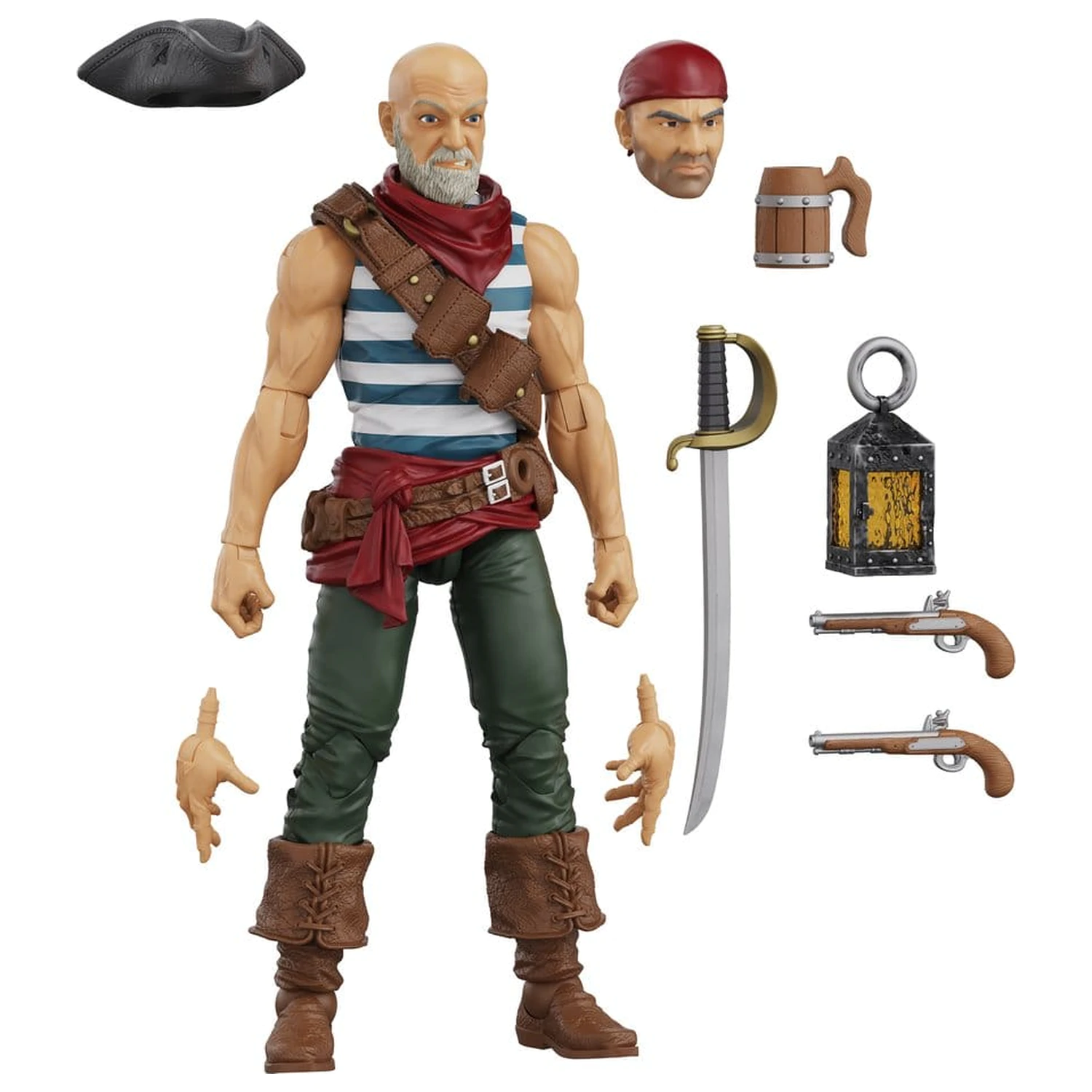 Hero H.A.C.K.S. Core Akcijska figura 1/18 Heroes and Villains Wave 1 Daniel Wright: Pirate Quartermaster fotografija proizvoda