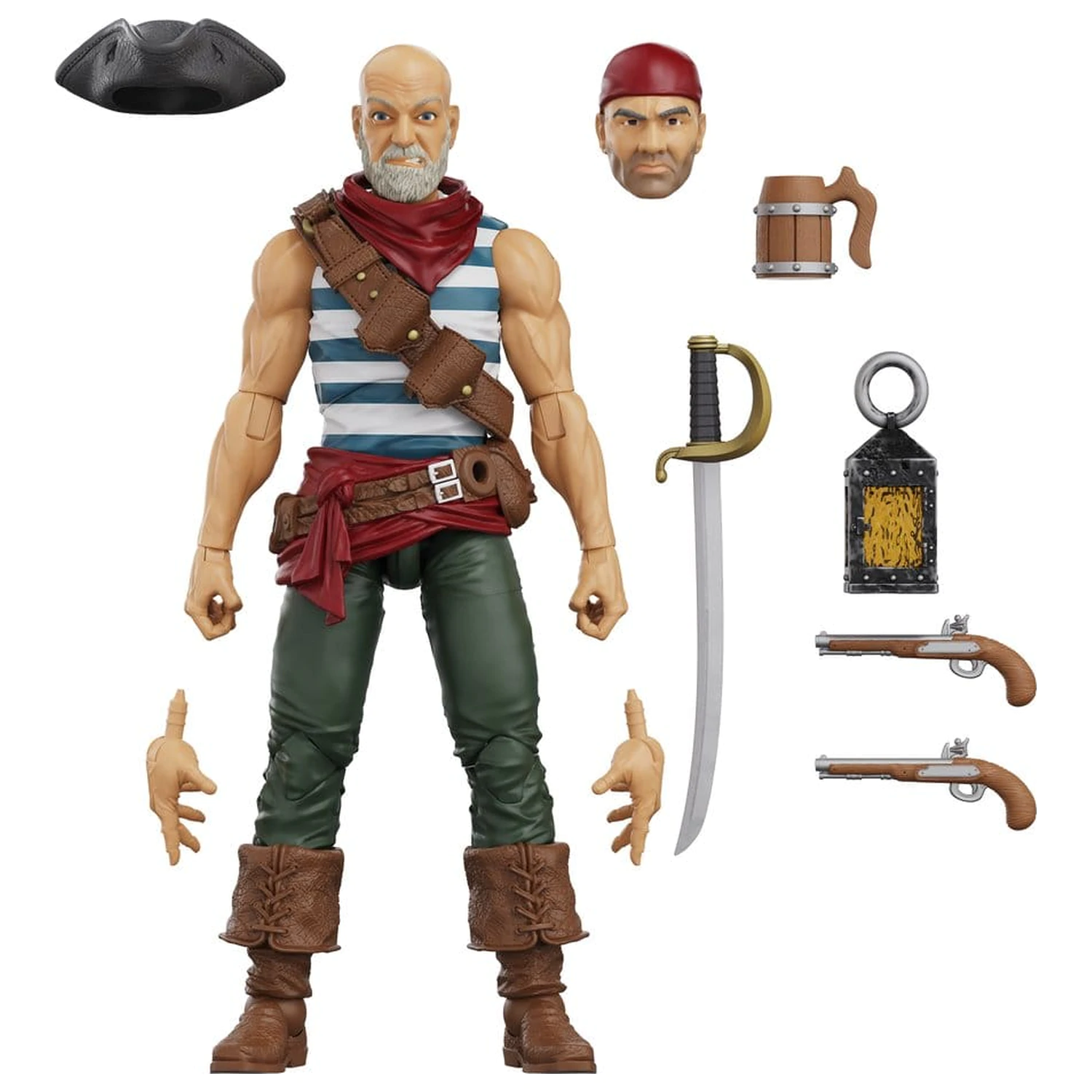 Hero H.A.C.K.S. Core Akcijska figura 1/18 Heroes and Villains Wave 1 Daniel Wright: Pirate Quartermaster fotografija proizvoda